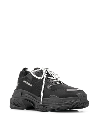 N372O (D) BALENCIAGA TRIPLE S TRAINER 'TRIPLE BLACK'