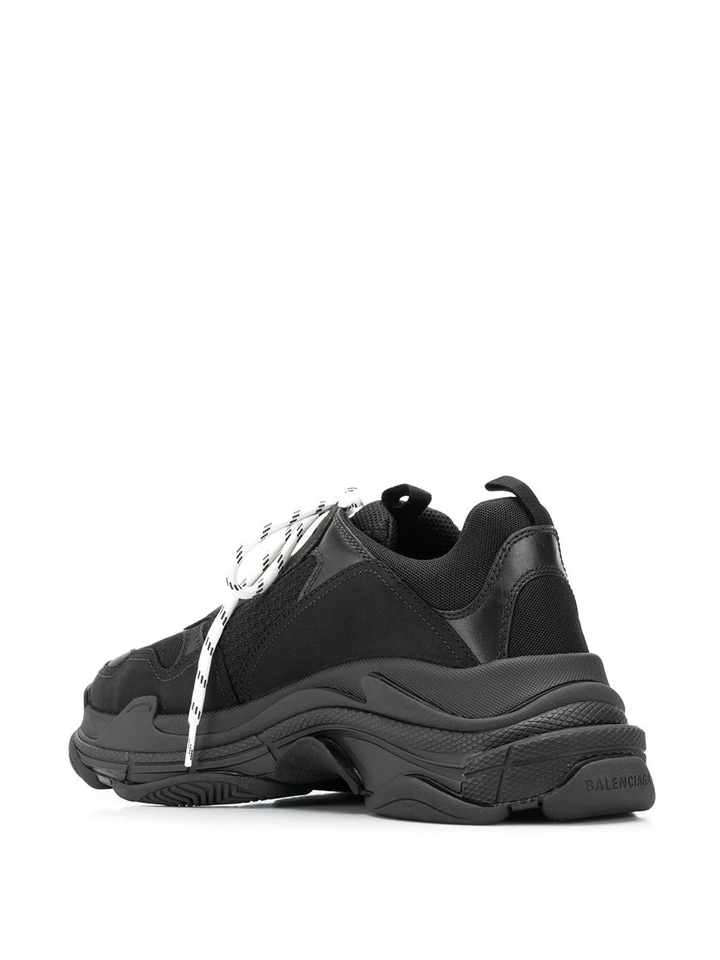 N372O (D) BALENCIAGA TRIPLE S TRAINER 'TRIPLE BLACK'