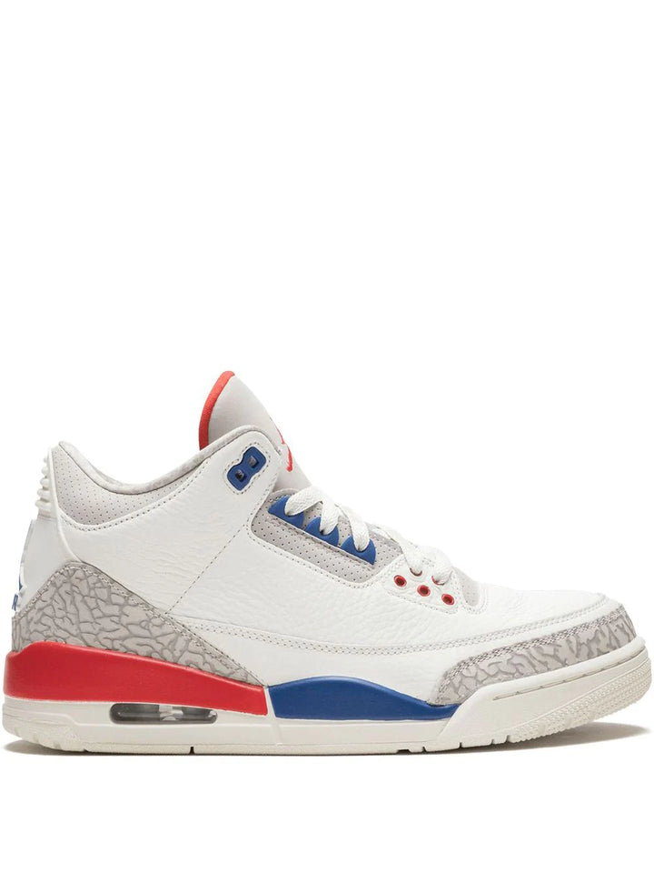 N372O Jordan tenis Air Jordan 3 Retro PATTERN BURST beige,rey rojo
