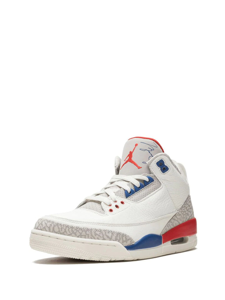 N372O Jordan tenis Air Jordan 3 Retro PATTERN BURST beige,rey rojo