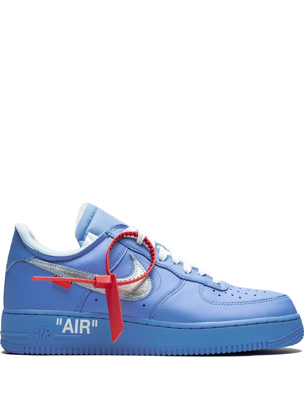 N370 AIR FORCE 1 OFF WHITE AZUL MCA UNIVERSITY BLUE– INEEDTENIS