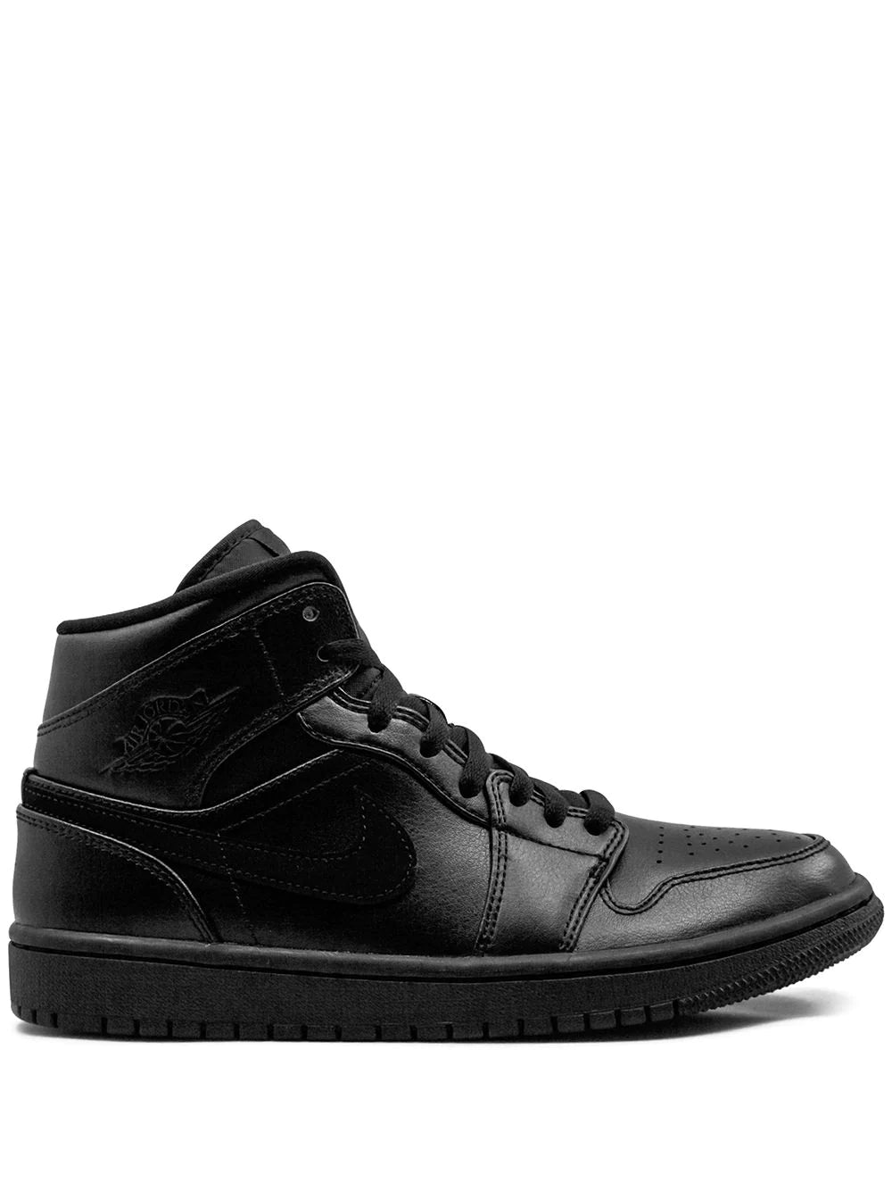 N370O Jordan tenis Jordan 1 Mid Triple Black