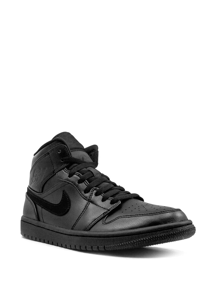 N370O Jordan tenis Jordan 1 Mid Triple Black