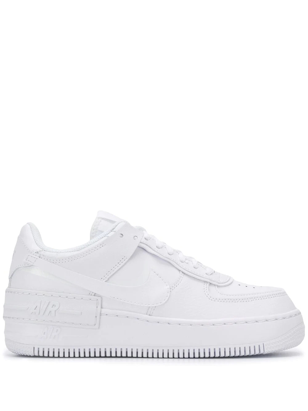 N370O Nike tenis Air Force 1 Shadow Nike Triple white