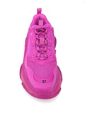 N370O Balenciaga tenis Triple S con agujetas