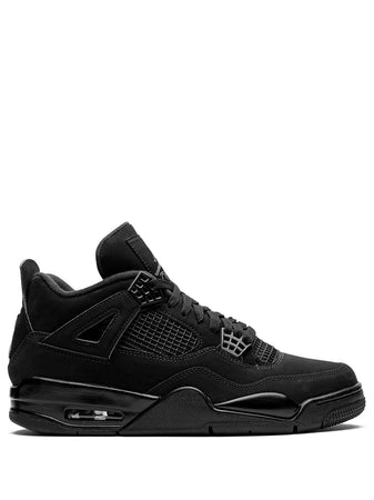 N372O Jordan 4 Negro total Jordan tenis Black Cat 2020 Air Jordan 4 Retro