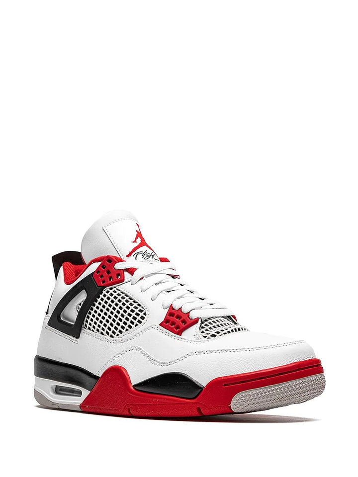 N370O Tenis Air Jordan 4 Retro ""Fire Red 2020"