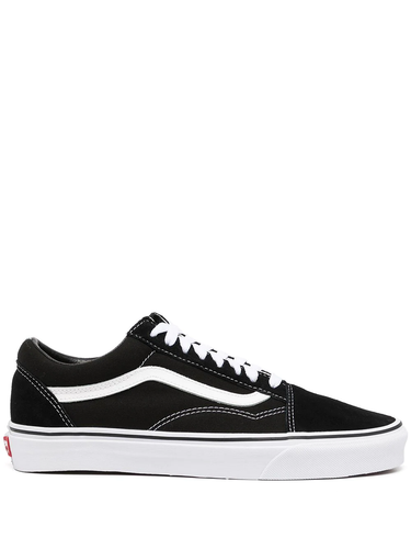 N370O Vans Tenis Vans tenis Old Skool Negro Gamuza