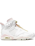 N372O Jordan 6 Retro "Gold Hoops blanco rosa