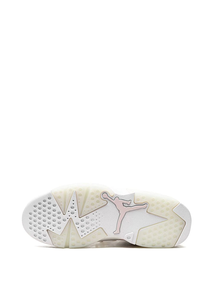 N372O Jordan 6 Retro "Gold Hoops blanco rosa
