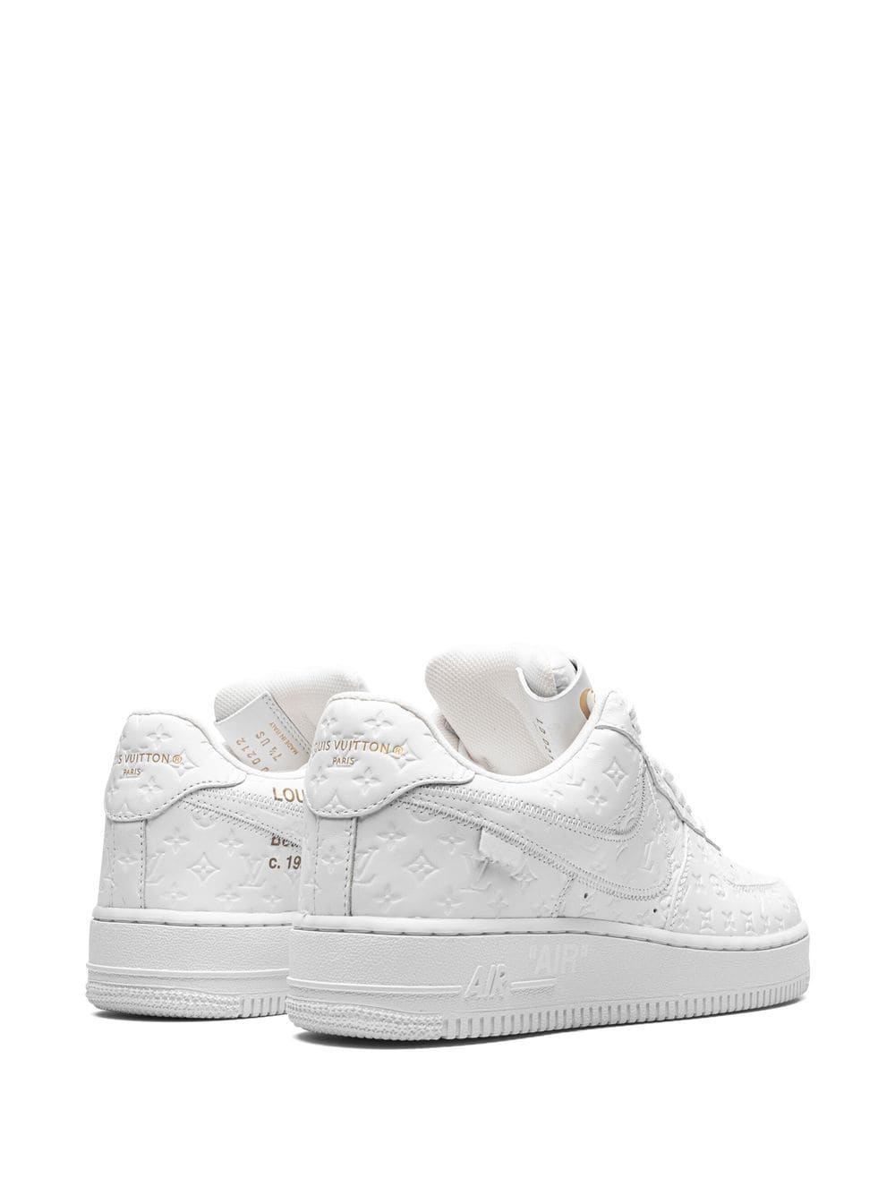 N370O NIKE tenis Air Force 1 de Nike x Louis Vuitton BLANCO– INEEDTENIS