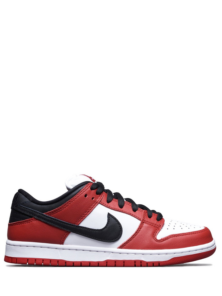 N370O Nike Dunk low sb rojo blanco negro