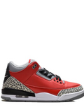 N370O jordan retro 3 Rojo Pasión Cement Grey Negro