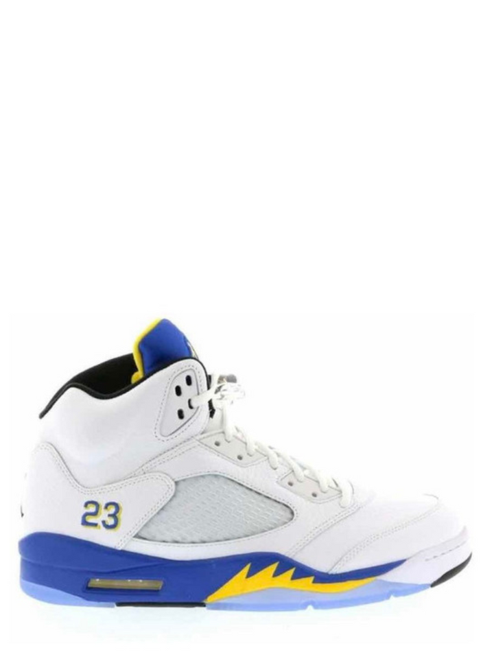 N370O Jordan 5 laney blanco azul