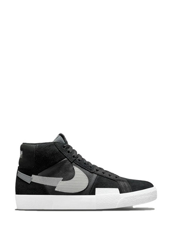 N370O NIKE SB BLAZER MOSAIC NEGRO BLANCO