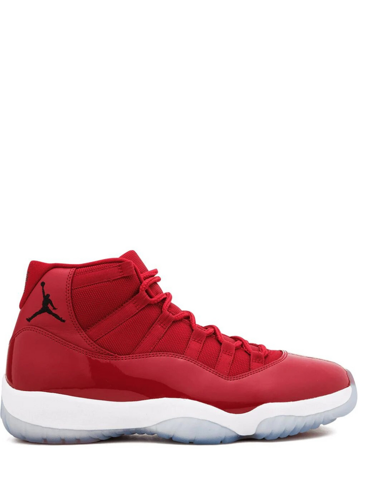 N370O Nike Air Jordan 11 aros rojo charol