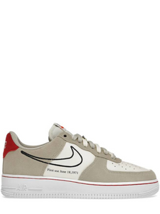 N370O Nike Air Force 1 Low First Use Light Sail Red