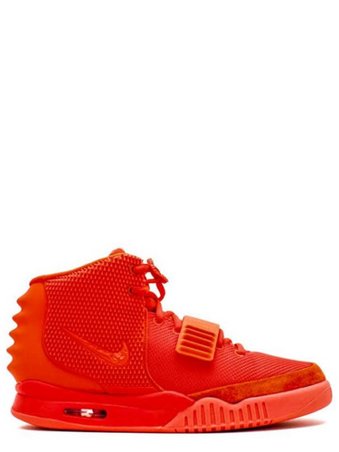 N370 Nike air Yezzy naranja high bota