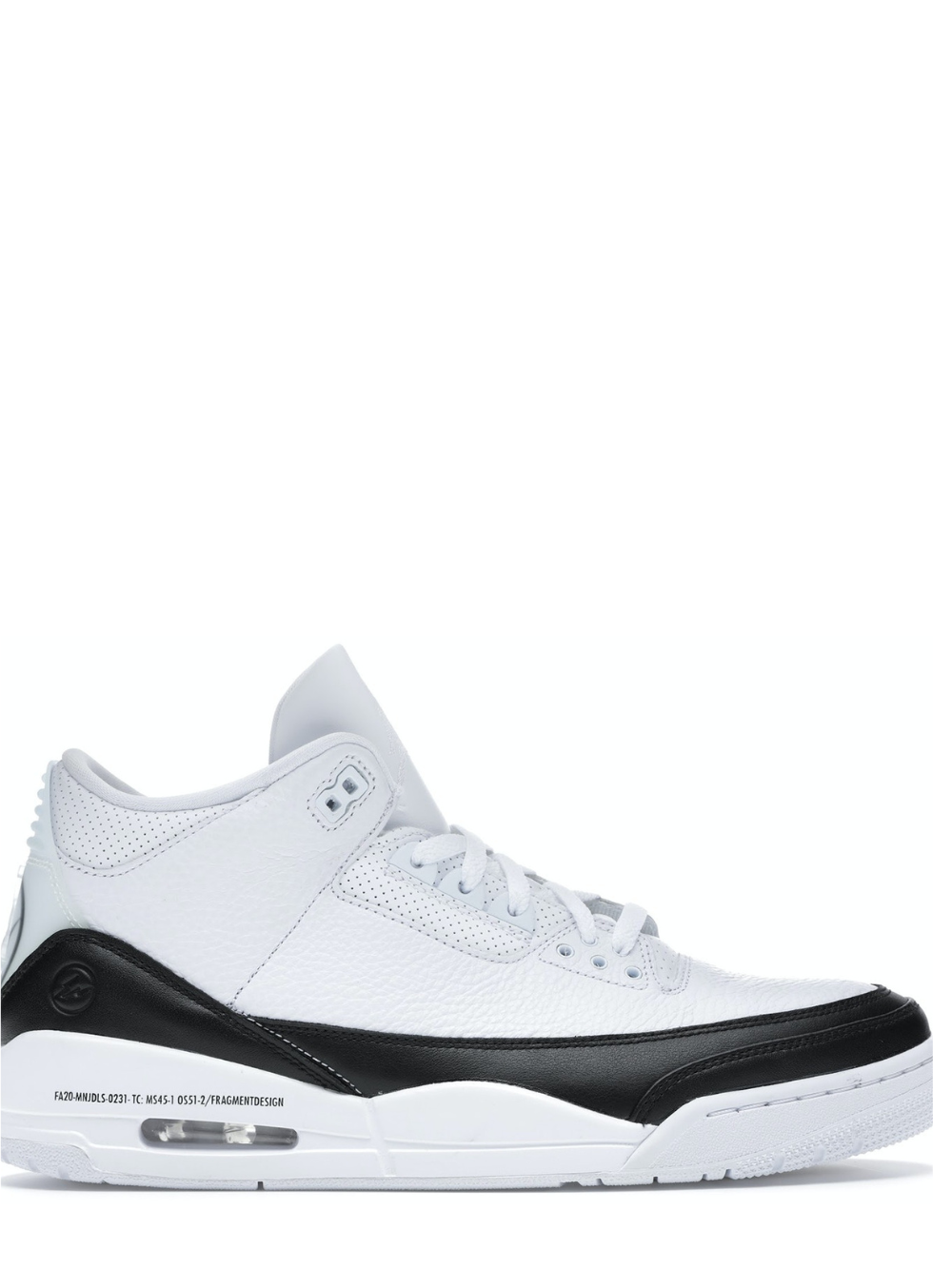 Jordan 3 blanco con negro shop
