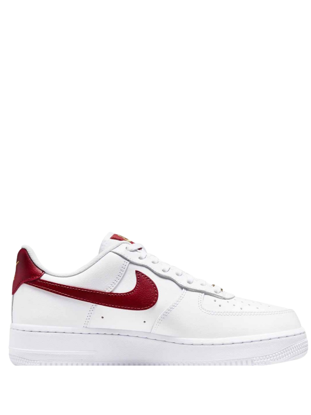 N370O Nike Air Force 1 07 Bajo Essential Blanco Gimnasio Rojo para Hom–  INEEDTENIS