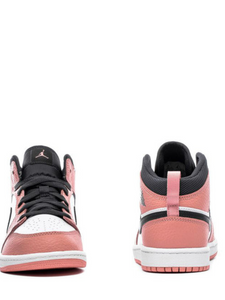 N372O Air Jordan 1 Mid 'Pink Quartz