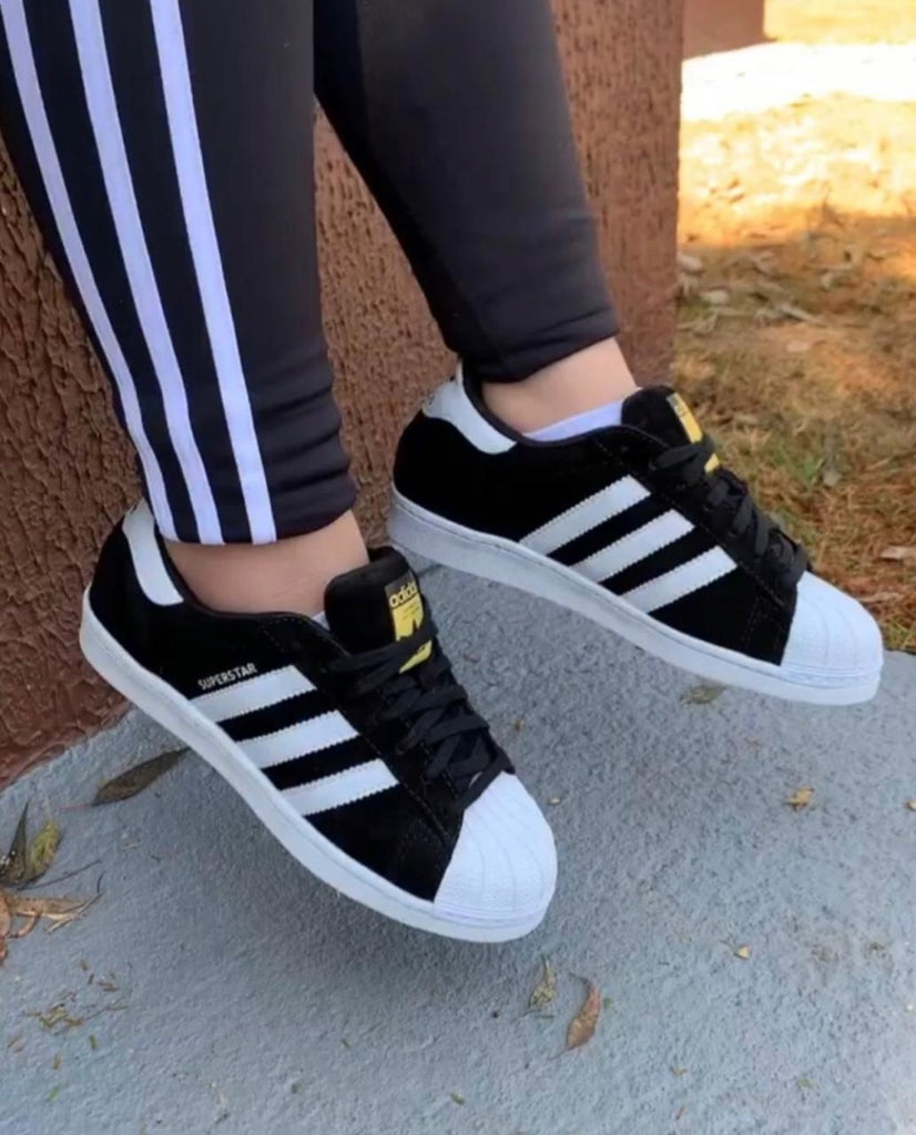 Superstar Adidas Adidas Originales Tenis Adidas Concha Negro