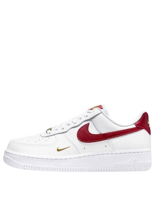 N370O Nike Air Force 1 07 Bajo Essential Blanco Gimnasio Rojo para Hombre y Mujer