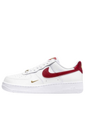 N370O Nike Air Force 1 07 Bajo Essential Blanco Gimnasio Rojo para Hombre y Mujer
