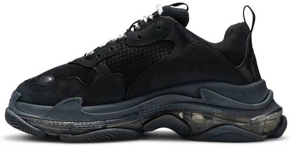 N372O (D) BALENCIAGA TRIPLE S TRAINER 'TRIPLE BLACK'