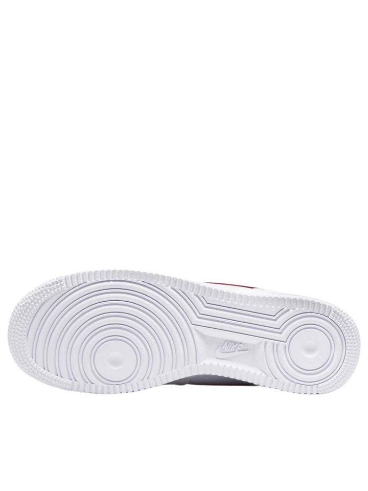 N370O Nike Air Force 1 07 Bajo Essential Blanco Gimnasio Rojo para Hombre y Mujer