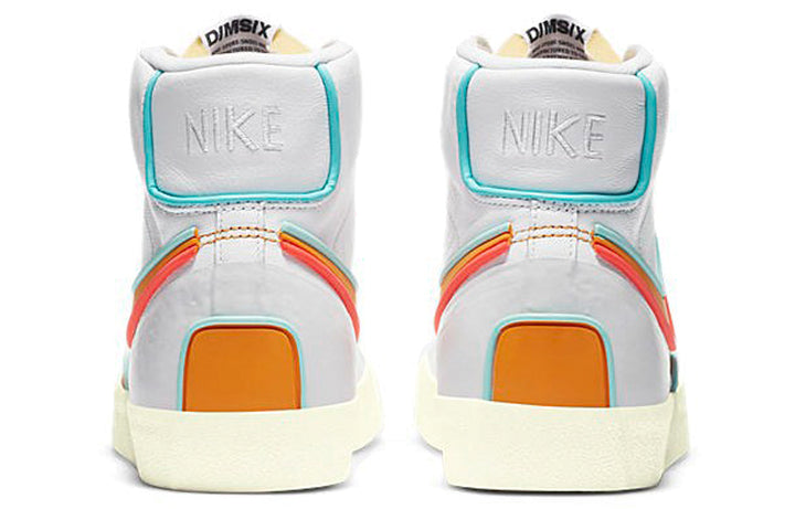 N370O NIKE BLAZER MID 77 INFINITE WHITE KUMQUAT CRIMSON