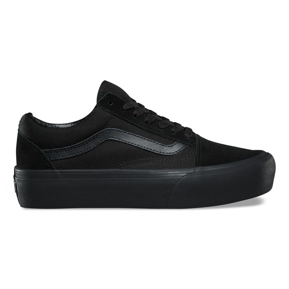 N370O VANS OLD SKOOL (SUEDE)BLACK/BL Old skool negro total