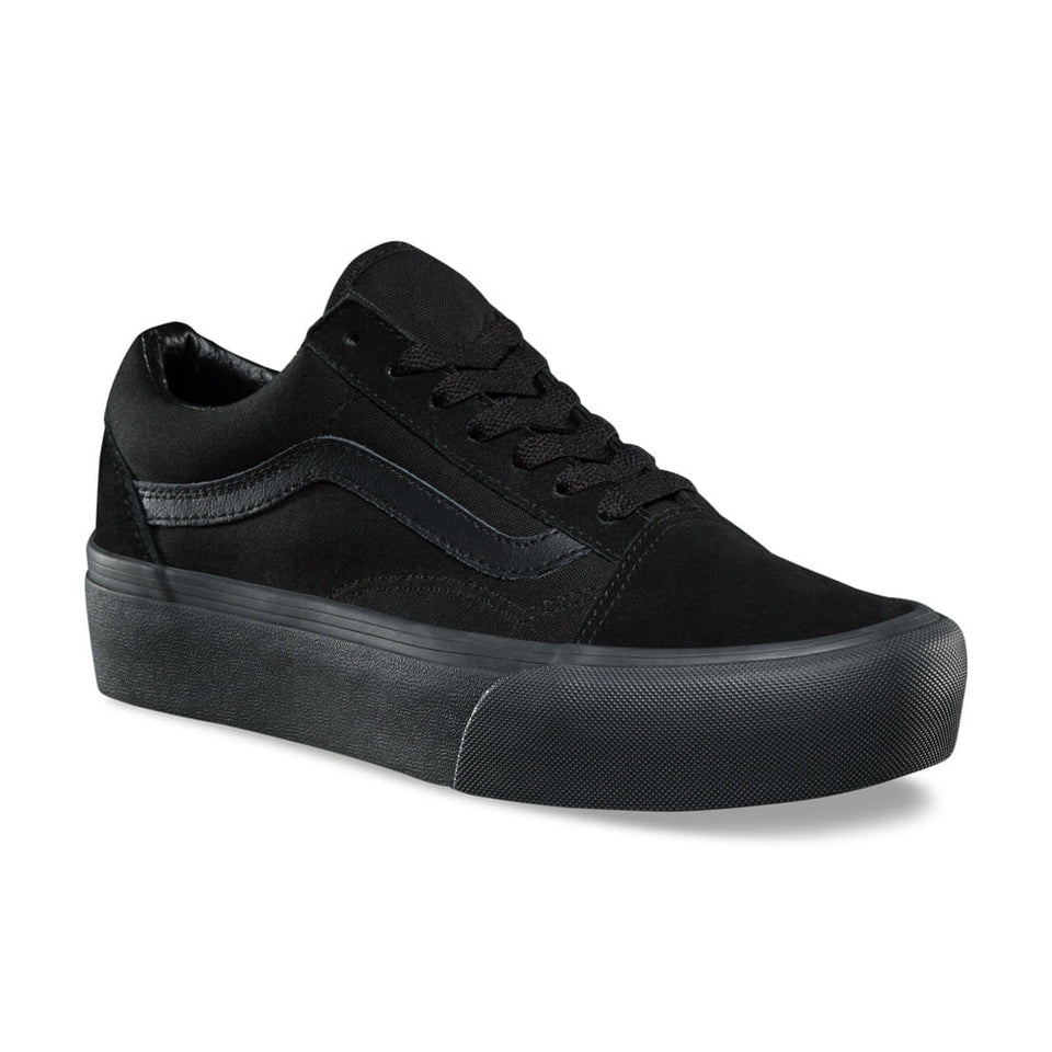 N370O VANS OLD SKOOL (SUEDE)BLACK/BL Old skool negro total
