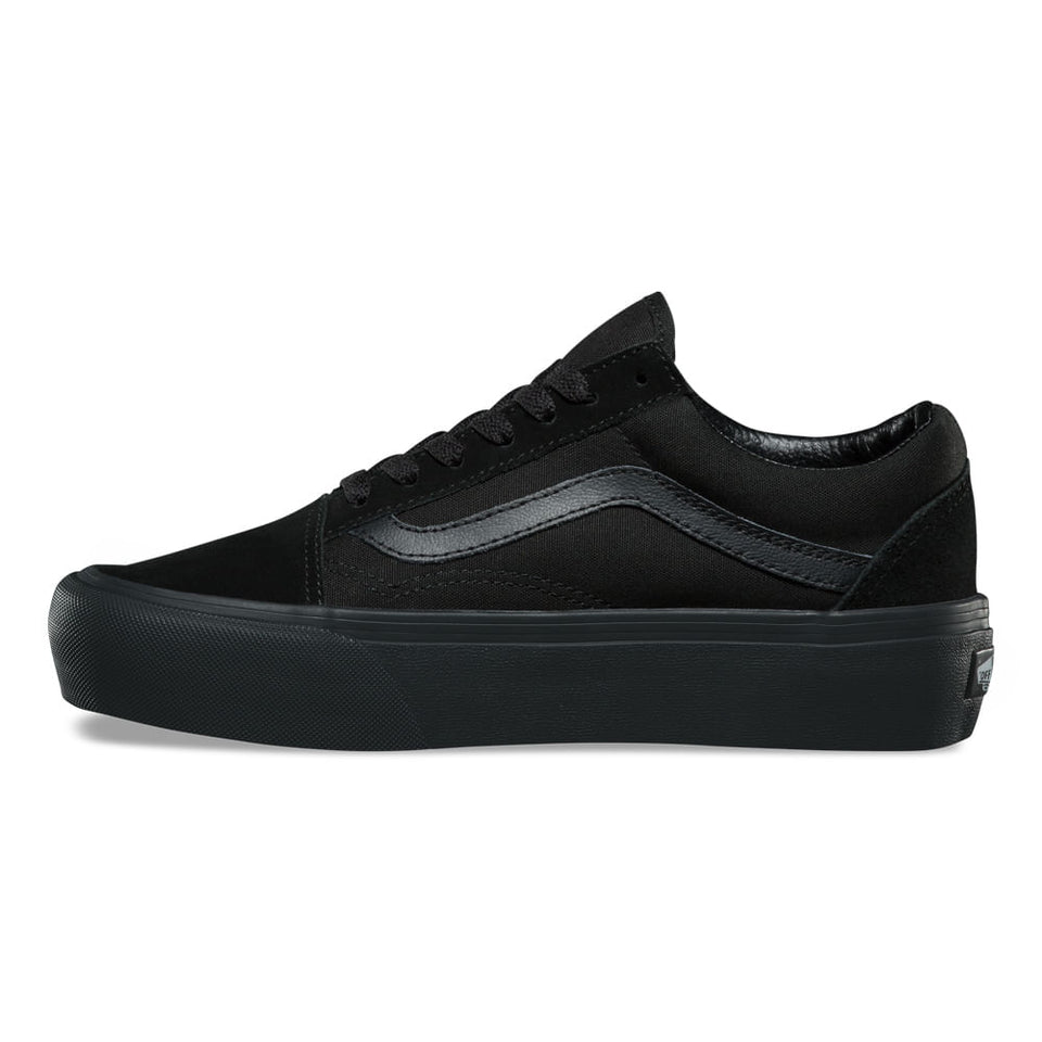 N370O VANS OLD SKOOL (SUEDE)BLACK/BL Old skool negro total