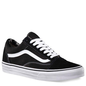 N370O Vans Tenis Vans tenis Old Skool Negro Gamuza