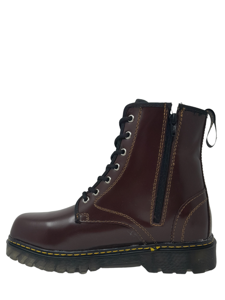 N372S Capriural 860H Piel Oscaria Vino botas tipo dr martens bota de hombre ML