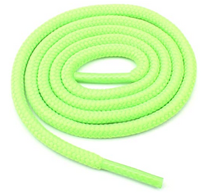 Agujetas luminosas Ronda agujetas de zapatos Solid Colors grueso para todos los tipos de zapato