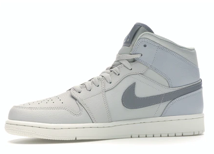 N370O AIR JORDAN 1 MID SE LIGHT BONE/GREY FOG-REFLECT SILVER-SAIL