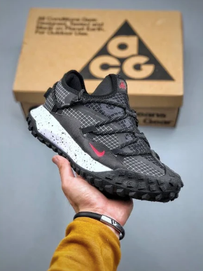 N372O Nike ACG Mountain Fly Low GTX SE negro rojo Goretex