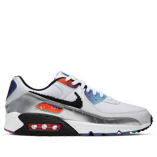 N372O NIKE AIR MAX 90 HAVE A GOOD GAME space jam blanco gris