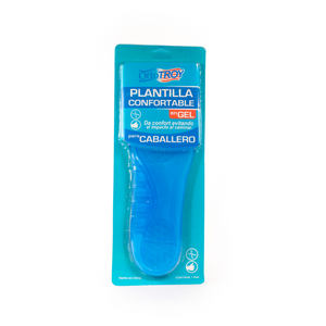 Plantilla de gel caballero