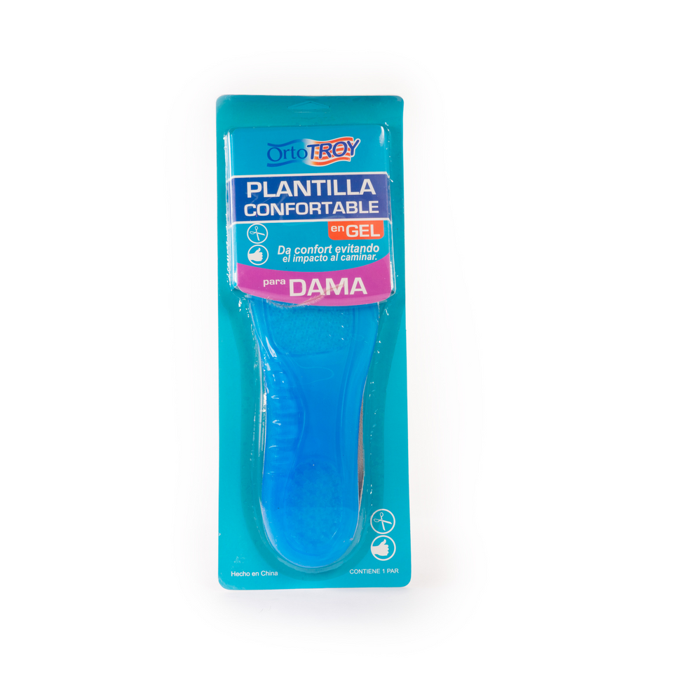 Plantilla de gel para dama