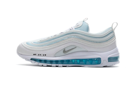 N370O NIKE AIR MAX 97 BLANCO JESUS AGUA BENDITA CRISTO