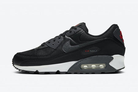 N370 NIKE AIR MAX 90 NIKE NEGRO ROJO