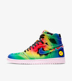N370O J Balvin Air jordan 1 Verde Air Jordan 1 J. Balvin Tenis de mujer Bota