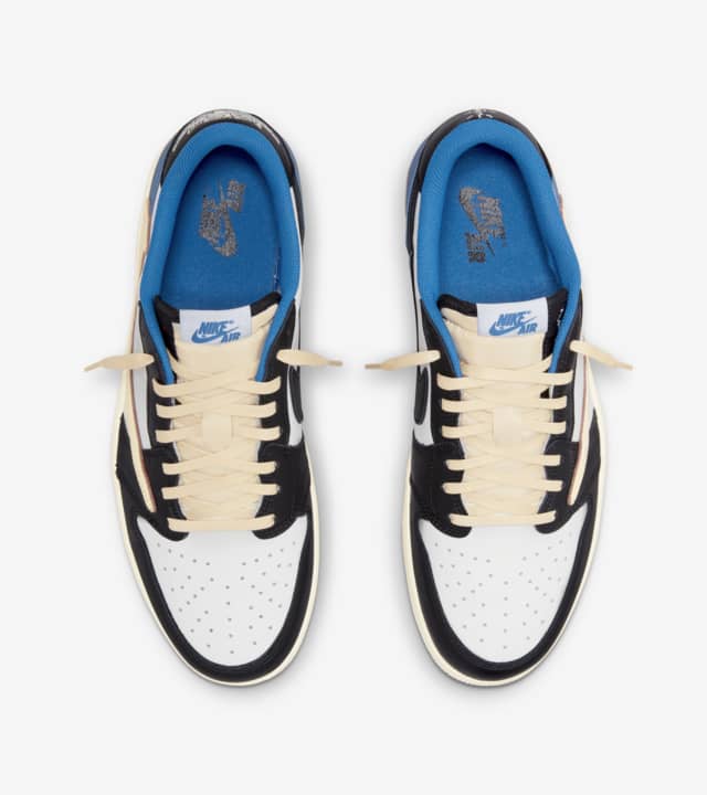 N370O Air Jordan 1 Low Travis Scott x Fragment