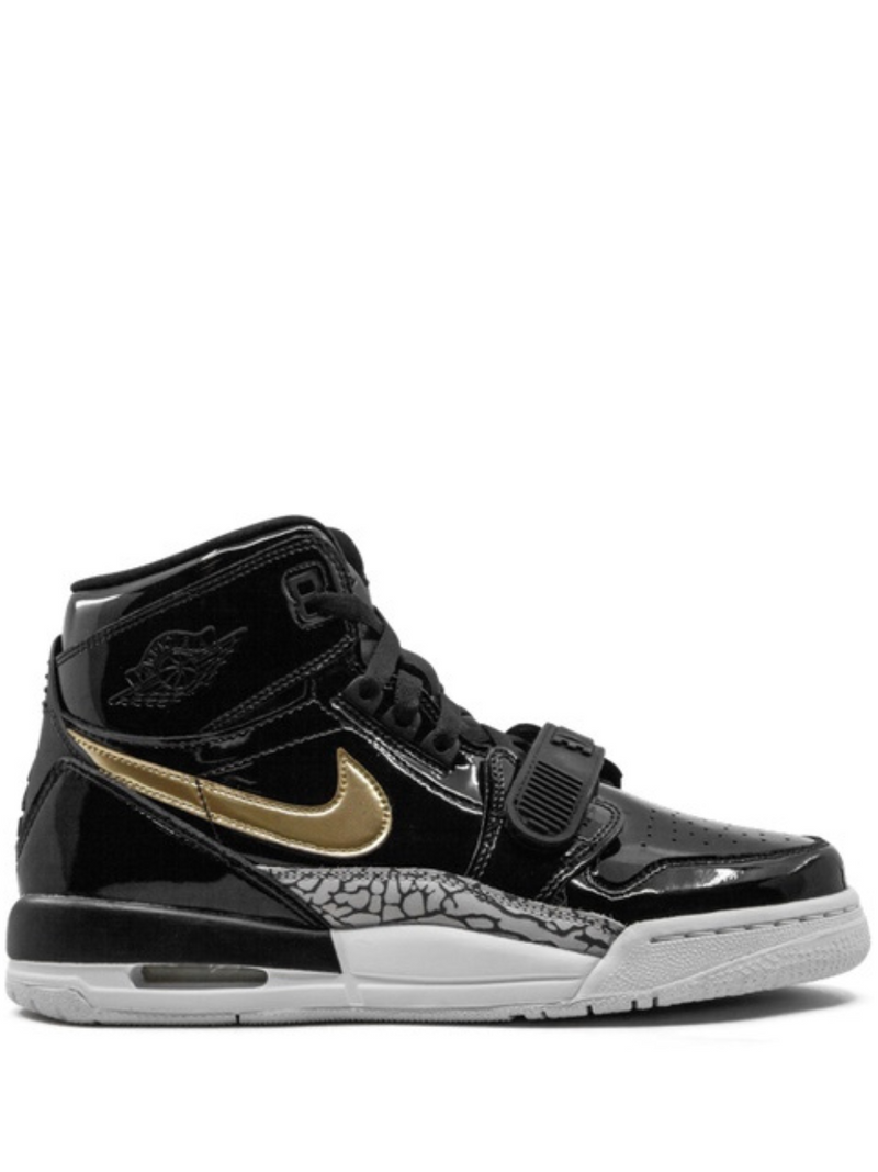 air jordan legacy 312 black gold