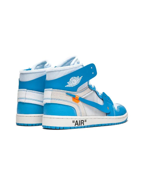 N370O tenis Air Jordan 1 Retro High "Off-White - UNC" de Nike x Off-White