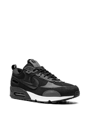 N372O Nike tenis Air Max 90 Futura negro blanco