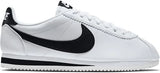 N372O NIKE CORTEZ BLANCO NEGRO DE PIEL